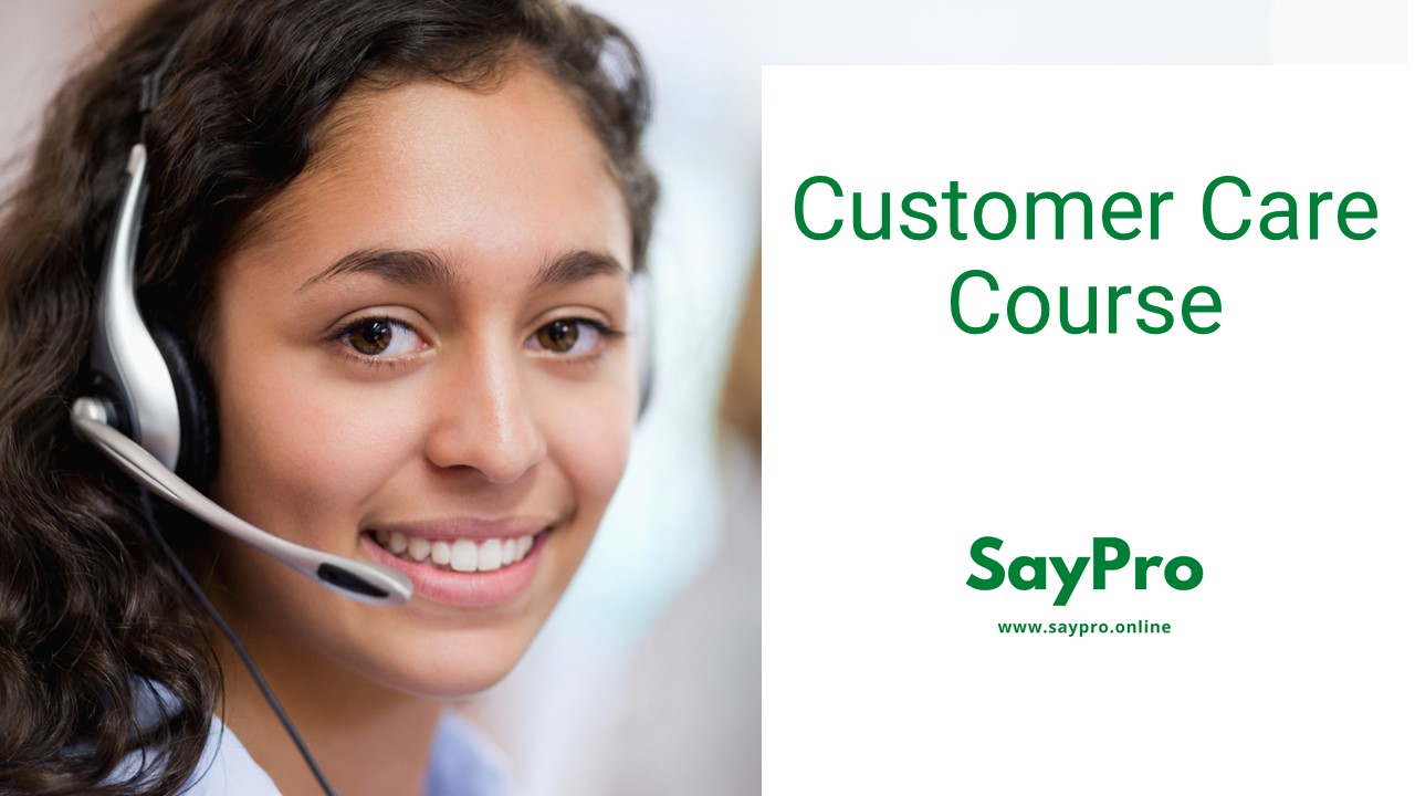 ***Neftaly Course SAQA 119676 Apply the skills of customer care in a specific work environment NQF Level 04 Credits 04